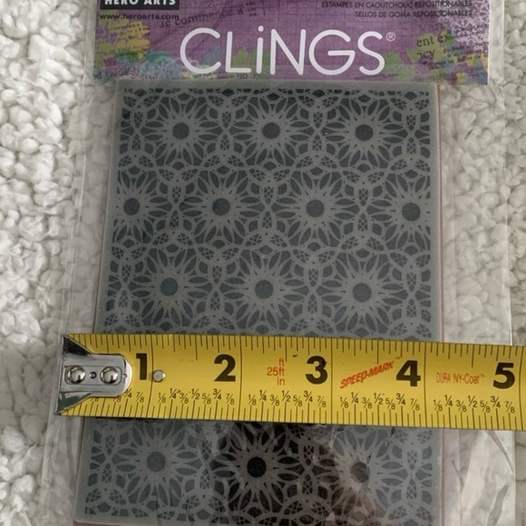 Hero Arts Clings Stamps Set of 5 New in Packages Black Rubber Creative - Picture 8 of 8